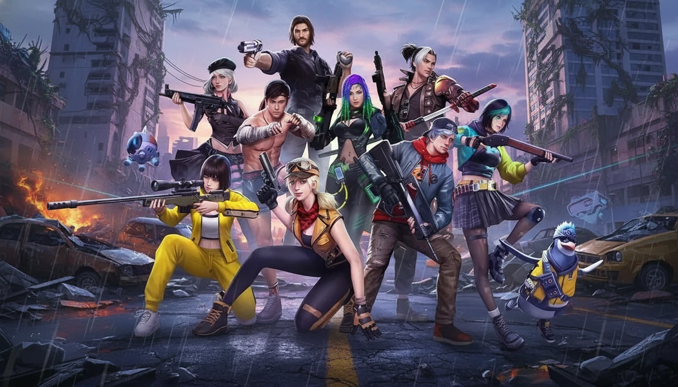 Que Personagem Escolher no Free Fire