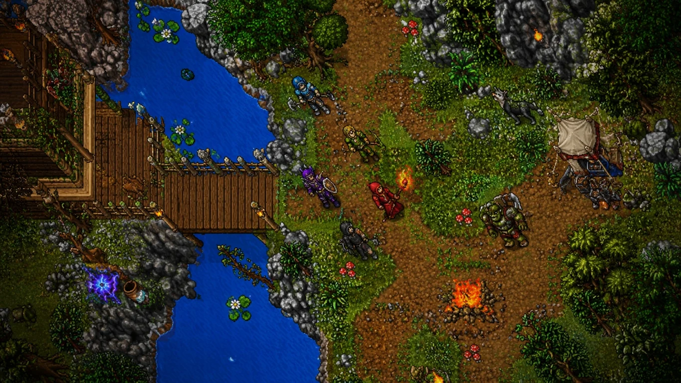 Jogos Parecidos com Tibia