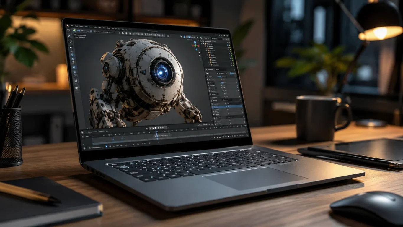Notebook para blender