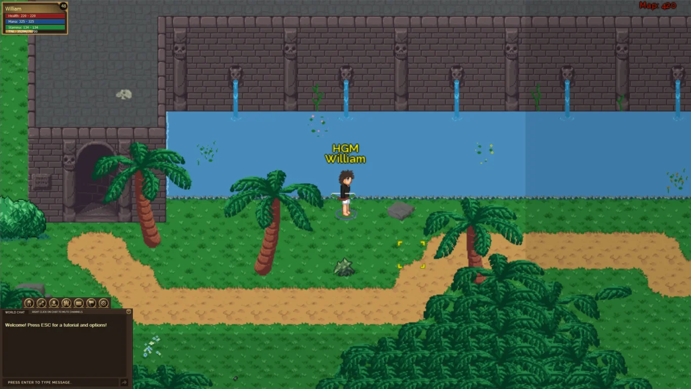 Após 20 anos de desenvolvimento, Key To Heaven, MMORPG 2D feito em VB.NET, é lançado na Steam 1 Imagem do Key to Heaven, MMORPG 2D, lançado recentemente