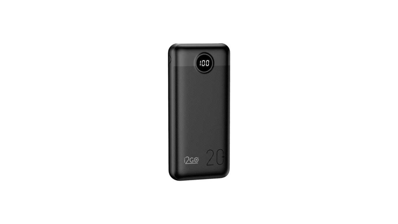 Carregador Portátil I2GO 20000mAh com 20% de Desconto na Amazon 1 carregador portatil i2go 20000mah com 20 de desconto na amazon