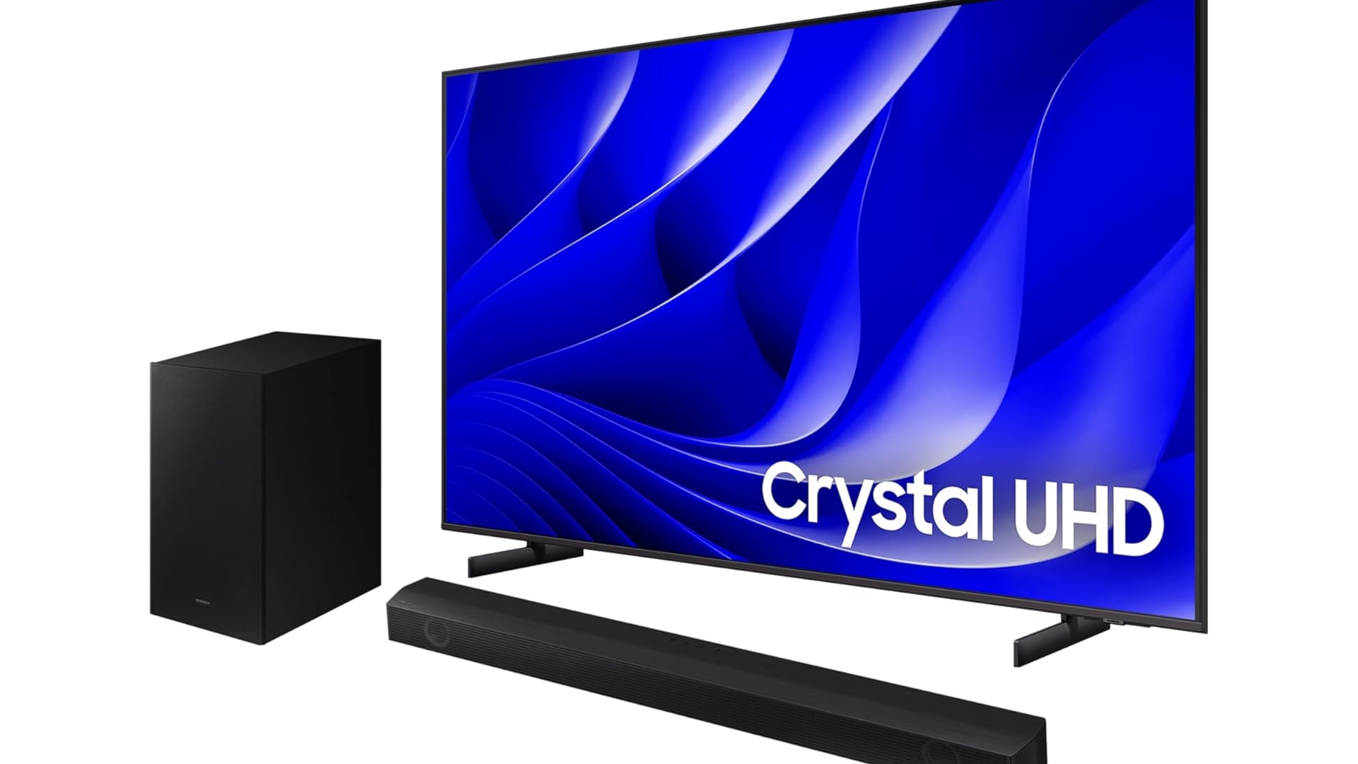 Combo TV Samsung 75″ com Soundbar HW-B550/ZD com R$ 400 OFF na Amazon