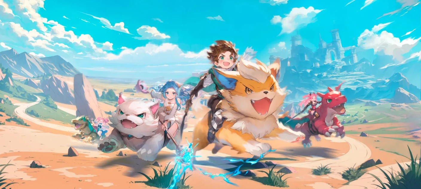 dragonia saga abre pre registro para lancamento global mmorpg para celular combina anime e captura de dragoes