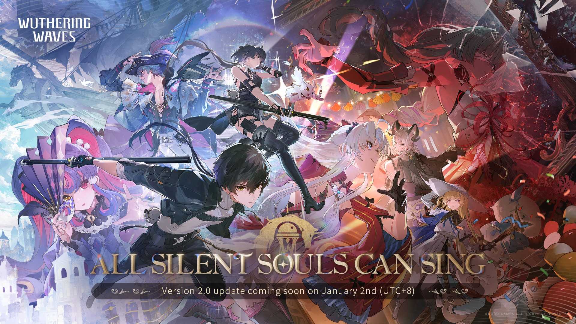 Wuthering Waves 2.0 Chega em Janeiro com Região e Personagens Inéditos