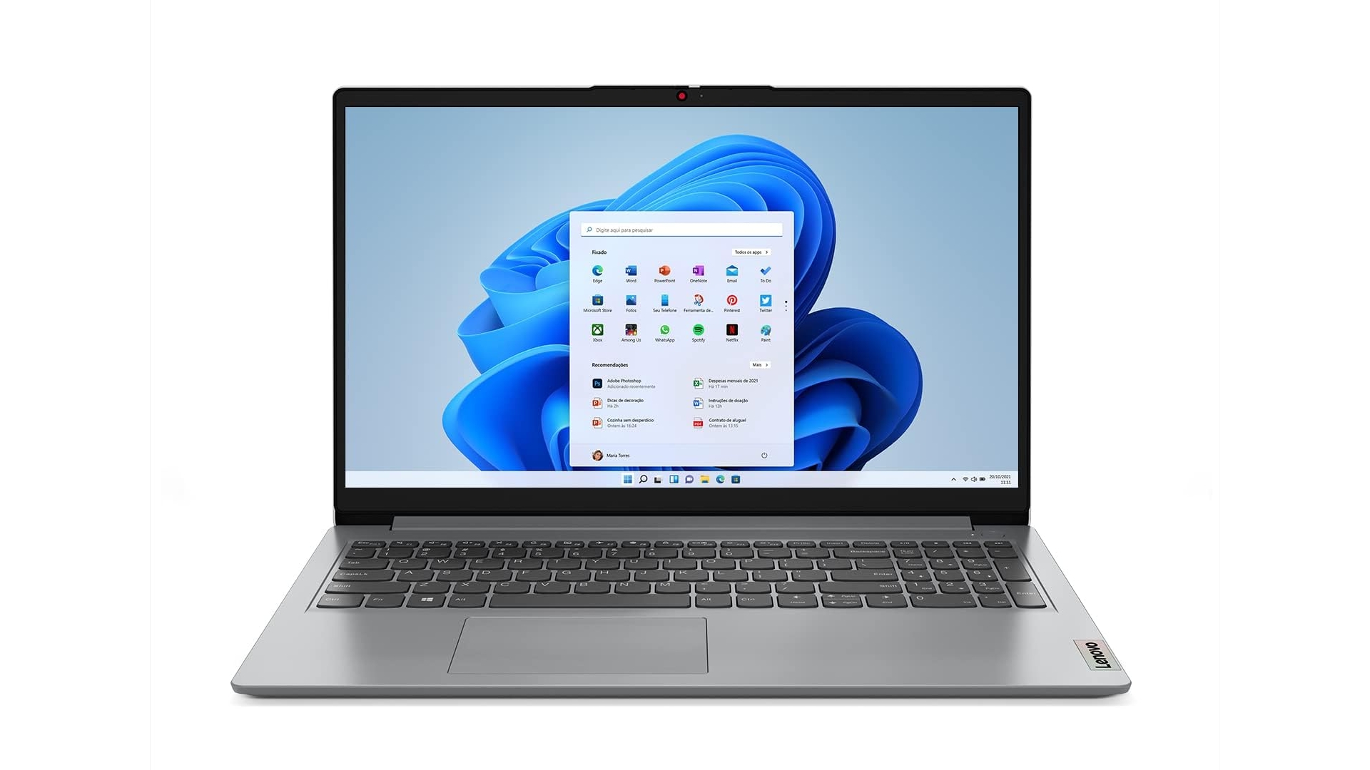 Não perca: Notebook Lenovo com Dolby Audio, SSD 256GB e Windows 11 por apenas R$ 1.998,00