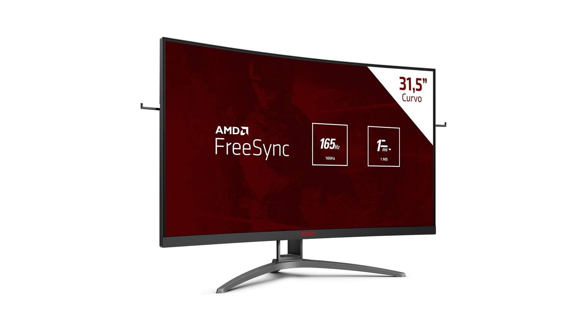 Oferta limitada: Monitor Gamer AOC Agon 32″ Curvo 165Hz com 15% de desconto