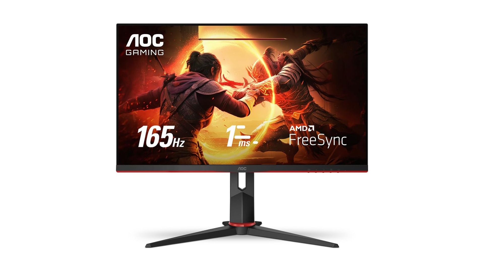 Aproveite! Monitor Gamer AOC 27″ com 165hz de taxa de atualização e imagem com visual rico em cores apenas R$ 881
