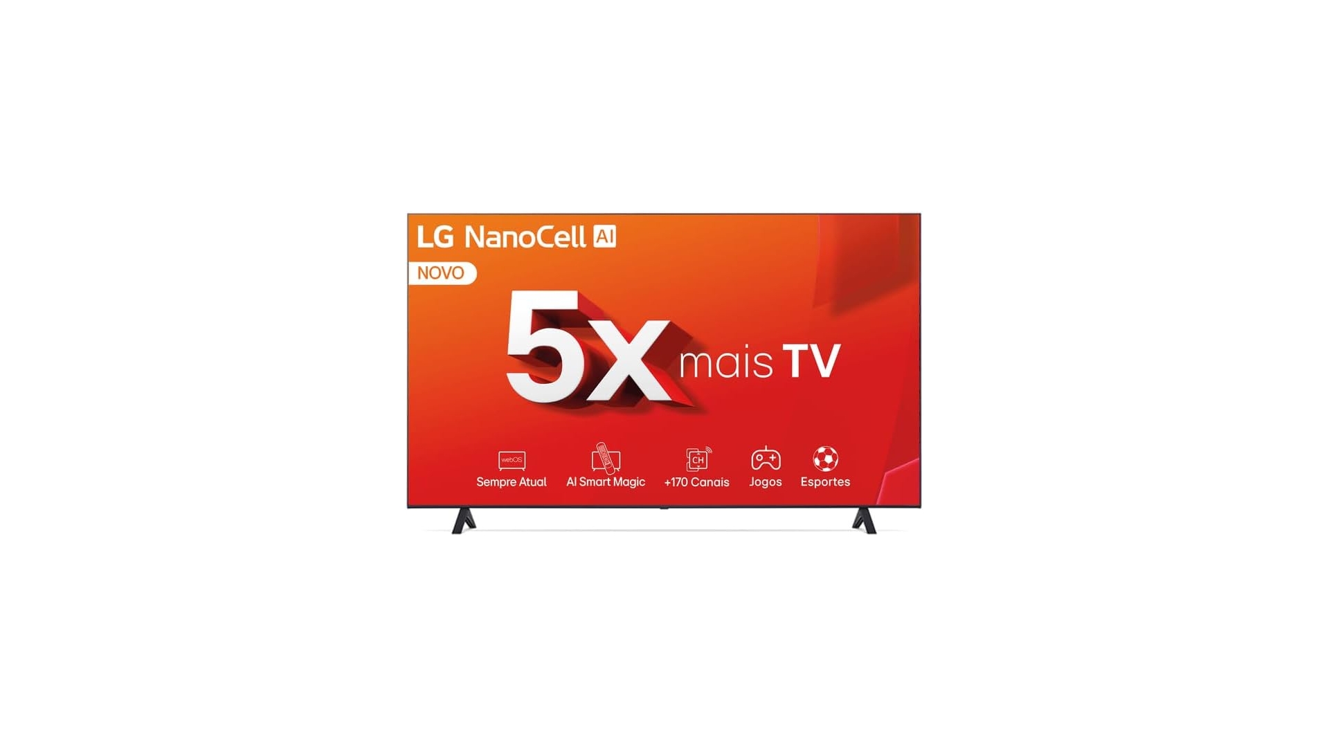 Desconto imperdível: TV LG NanoCell 70” com preço reduzido