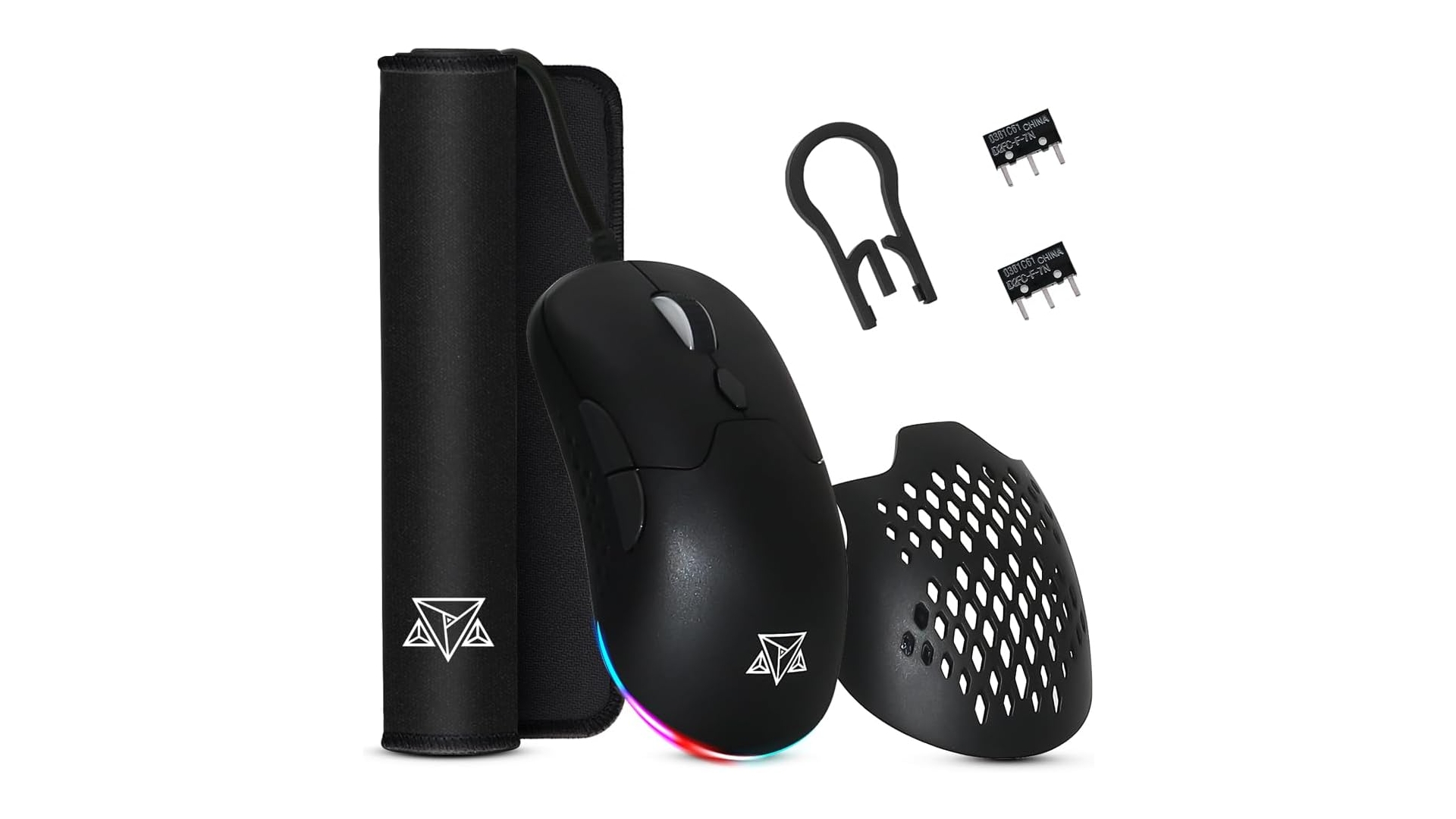 Mouse Gamer Adamantiun Gladius M11: 16.000 DPI e LED RGB por R$ 179,99 com 10% desconto na Amazon