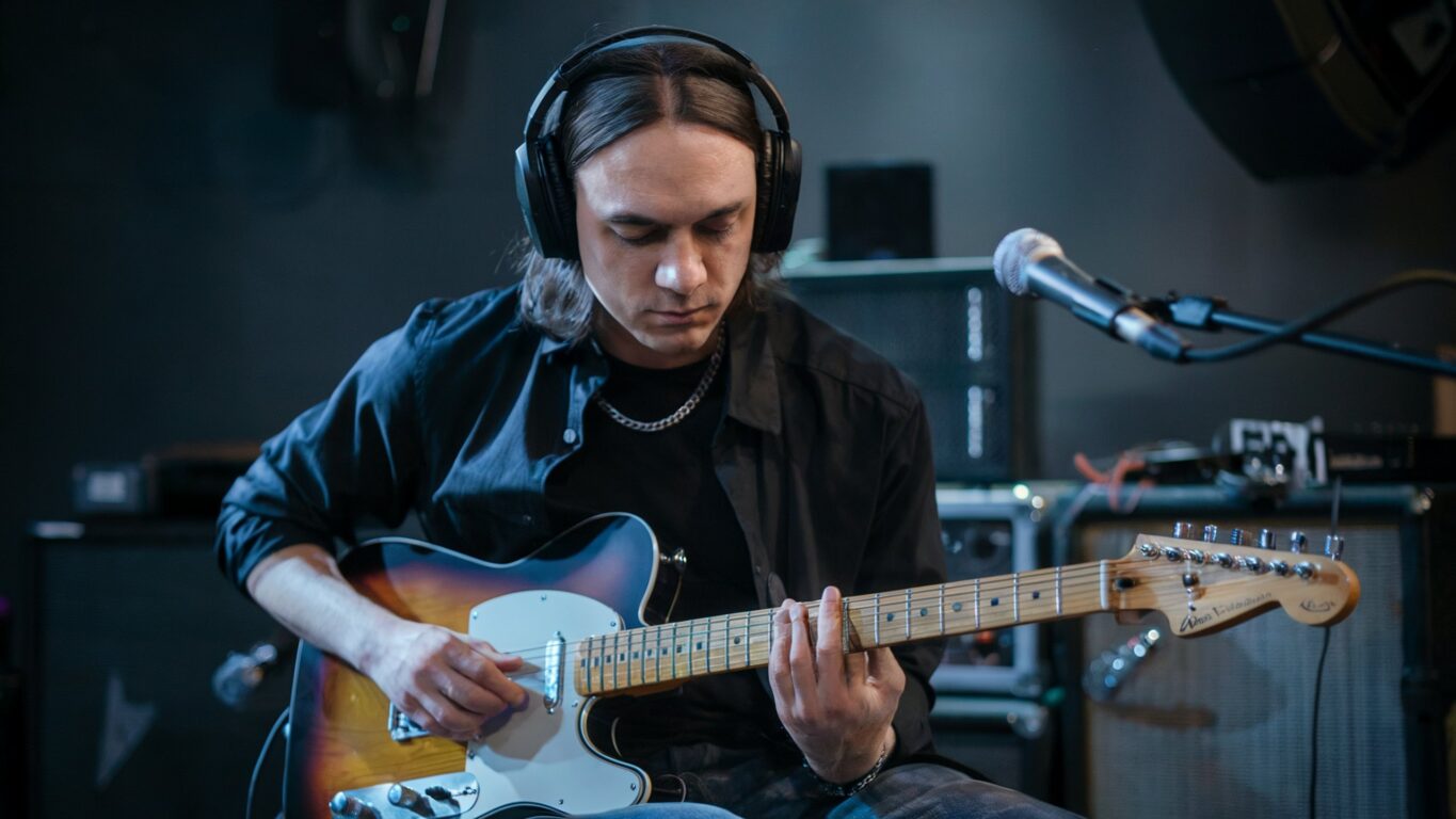 Fones de Ouvido para Guitarra; Melhores Opções para 2025 1 fone de ouvido para guitarrista