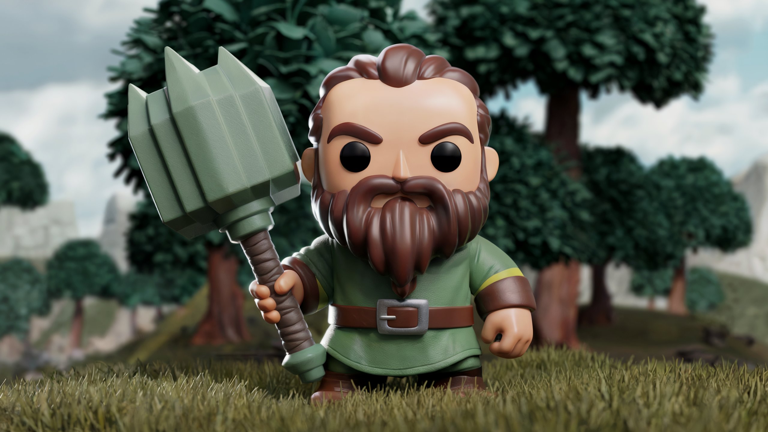 Funko Pops personalizados de Tibia feitos por artista brasileiro ganham destaque entre colecionadores