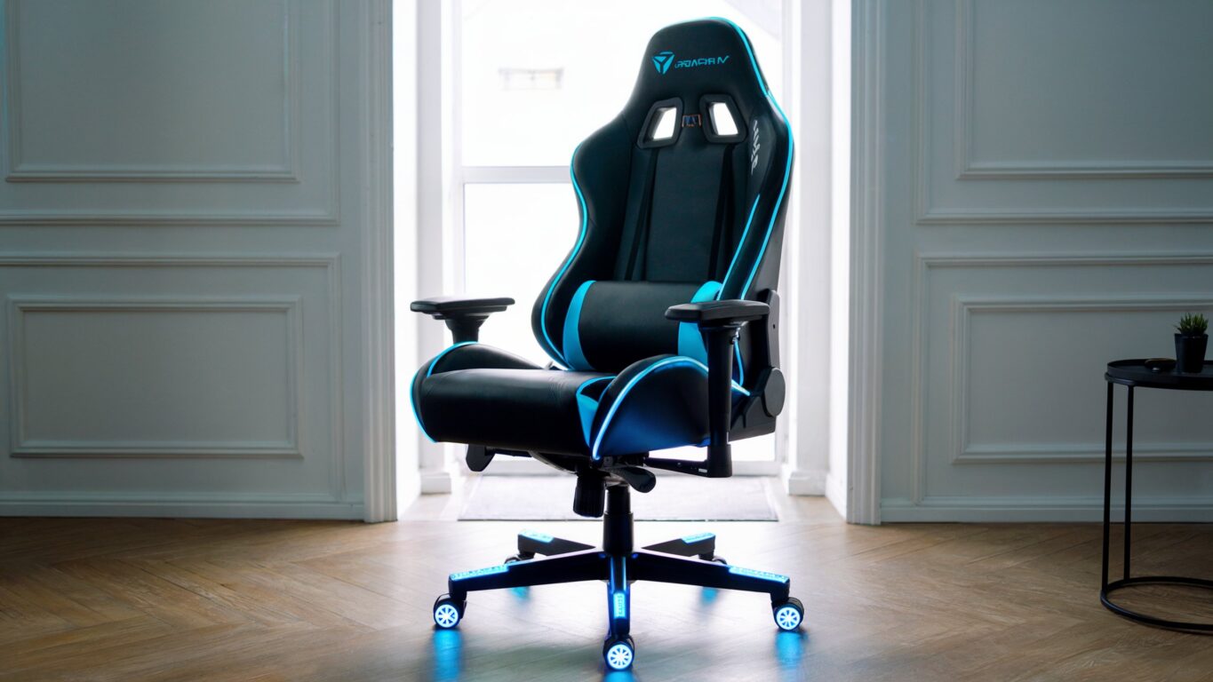 Melhores Cadeiras Gamer Que Suportam Até 180kg – Conforto e Resiliência Para Suas Gameplays 1 cadeira gamer suporta 180kg4