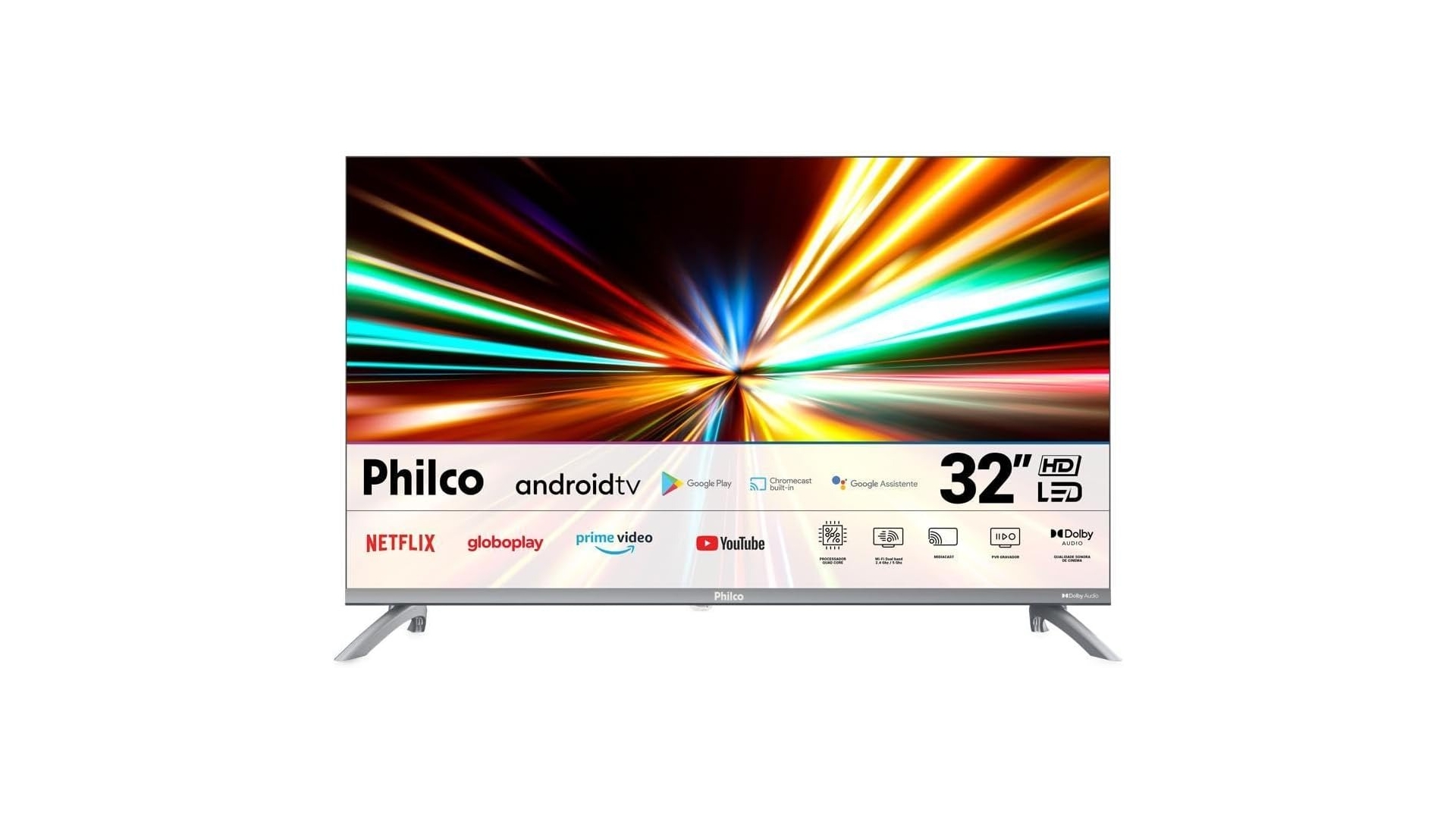 Oferta: TV Philco 32” com Android TV e Dolby Audio saindo por R$879