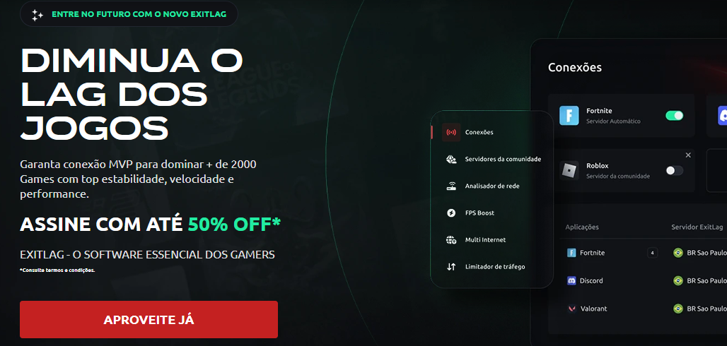 ExitLag oferece 6 meses grátis + Exitlag Mobile durante Semana do Orgulho Nerd