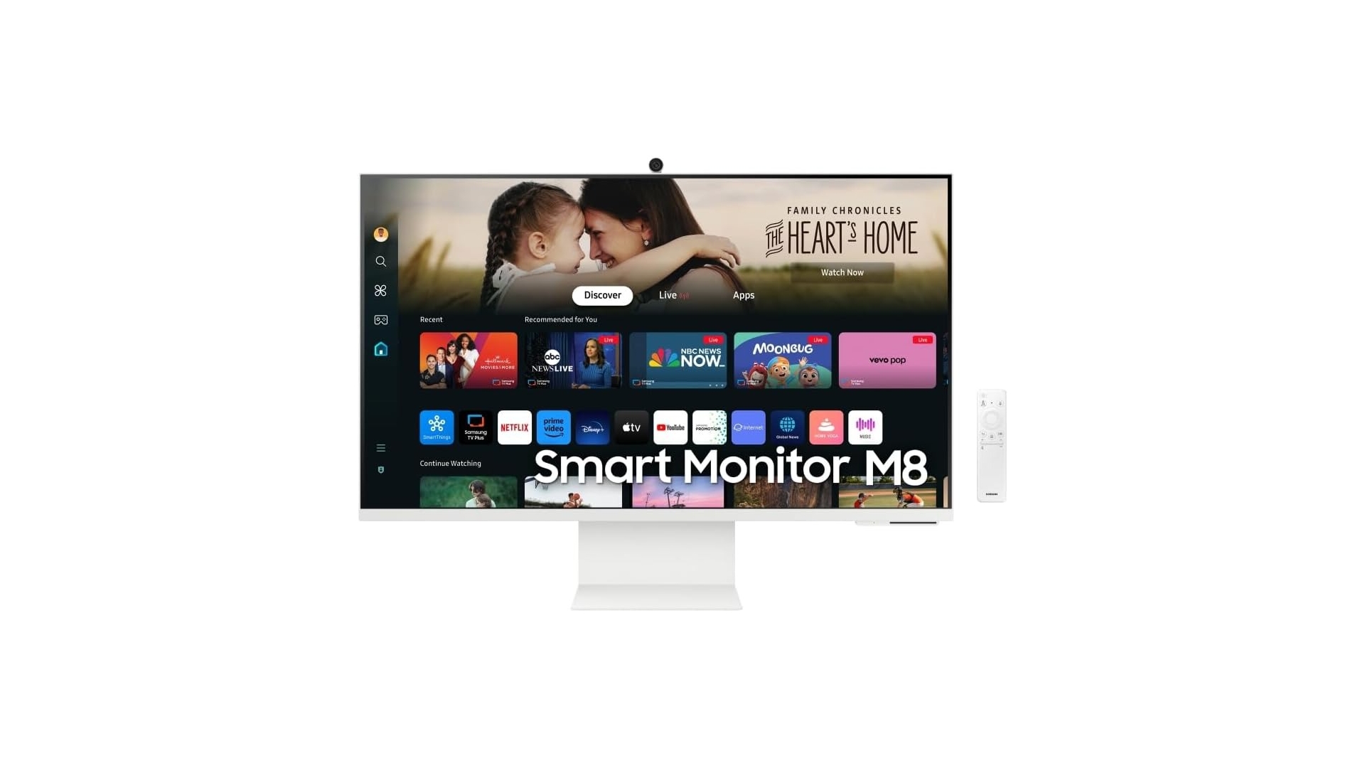 Smart Monitor Samsung M8 32” em oferta na Amazon: 4K, Alexa e muito estilo