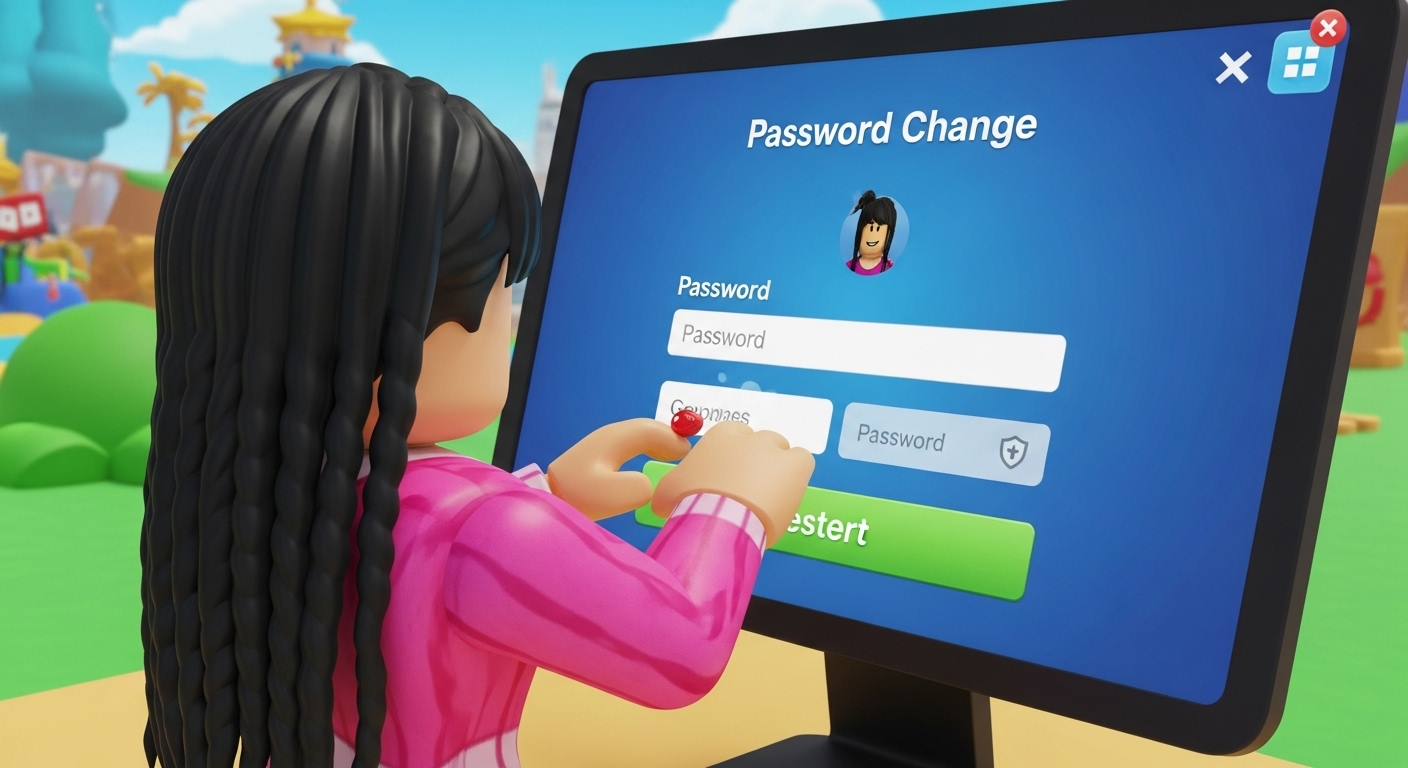 Como mudar a senha do Roblox sem drama: Guia rápido e direto