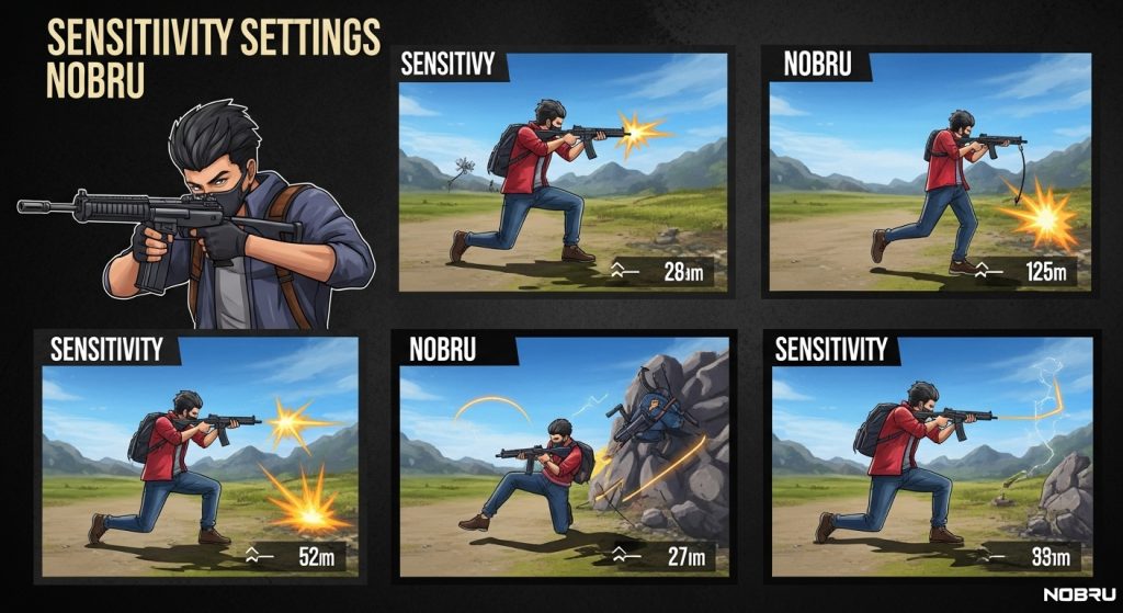 sensibilidade do nobru free fire