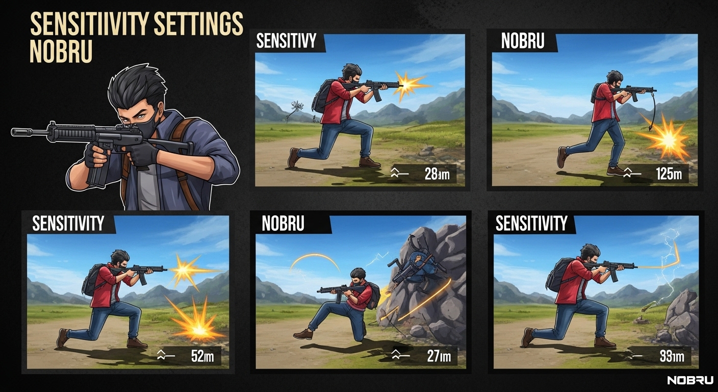 Sensibilidade do Nobru no Free Fire: O Segredo do Tiro na Cabeça