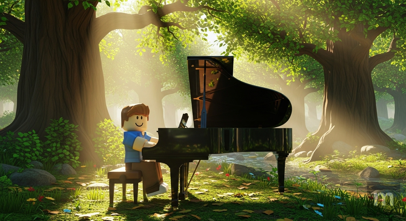 musica roblox piano
