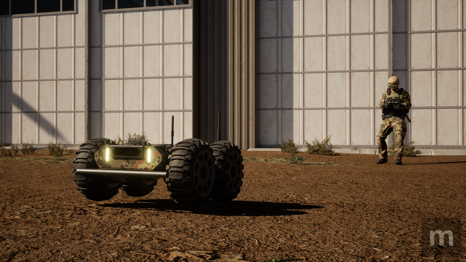 Land Drone ganha atualização com melhorias de áudio e novidades no Founders Pack