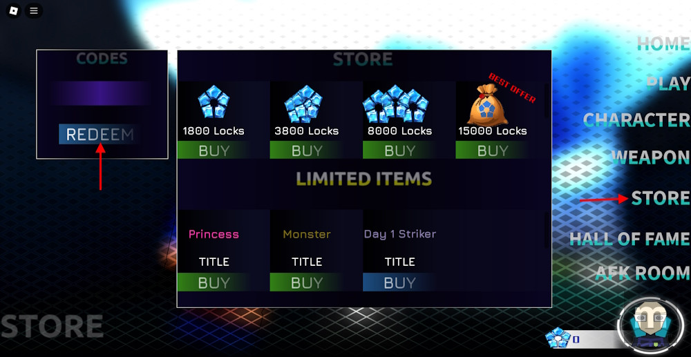 Roblox LockOver Codes: novos códigos atualizados de outubro de 2025