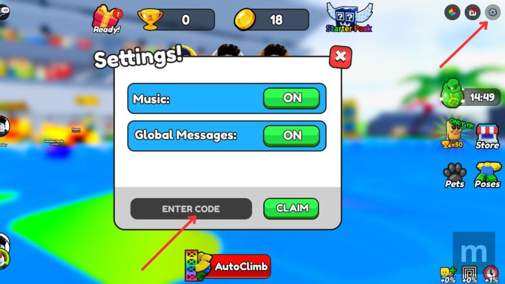 Jump and Splash Codes: novos códigos atualizados de outubro de 2025 com prêmios imperdíveis
