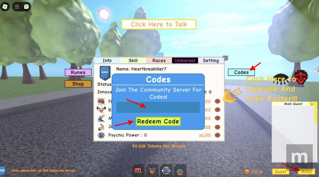 Spts: Codes: novos códigos atualizados de outubro de 2025