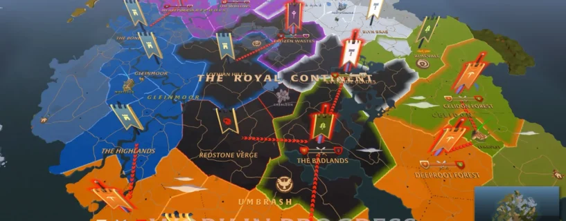 Albion Online revela Reino Dividido: a nova era da Guerra de Facções