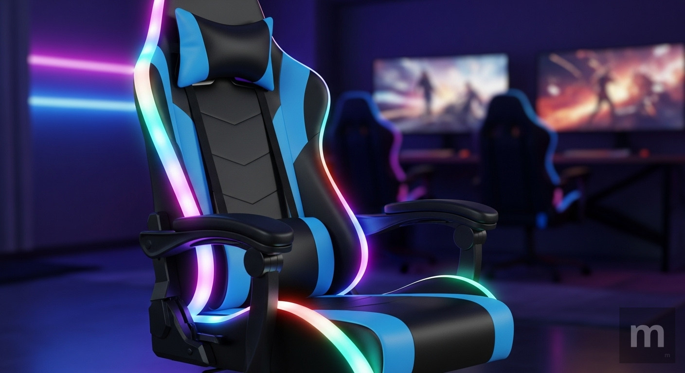 melhor cadeira gamer com led