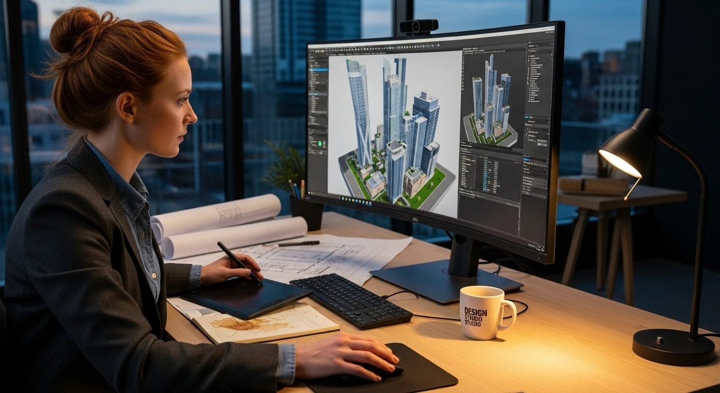 Melhor Monitor para Arquitetura para 2026: Guia Completo 1 melhor monitor para arquitetura