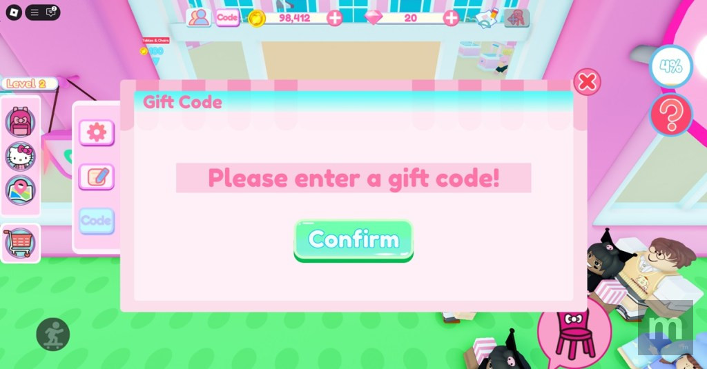 My Hello Kitty Cafe Codes: novos códigos atualizados para outubro de 2025