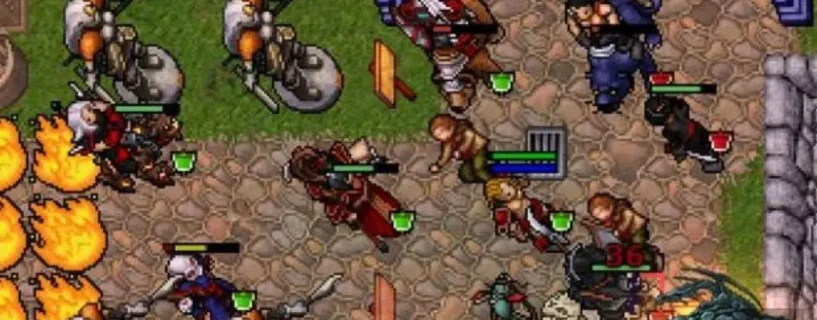 Tibia ganhará update com nova área inicial New Haven e a inédita animação de attack para combate de curta distância