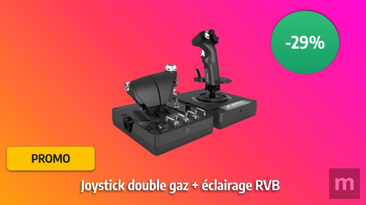 Star Citizen e Flight Simulator ganham joystick ideal com desconto de 29%