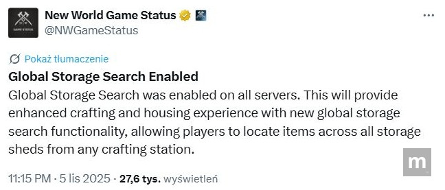 New World recebe nova atualização aguardada com conteúdo inédito para os jogadores