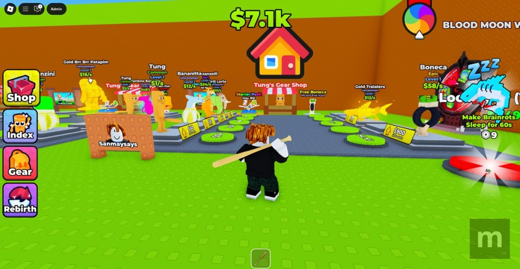 Don't Wake the Brainrots Codes: novos códigos atualizados de novembro de 2025