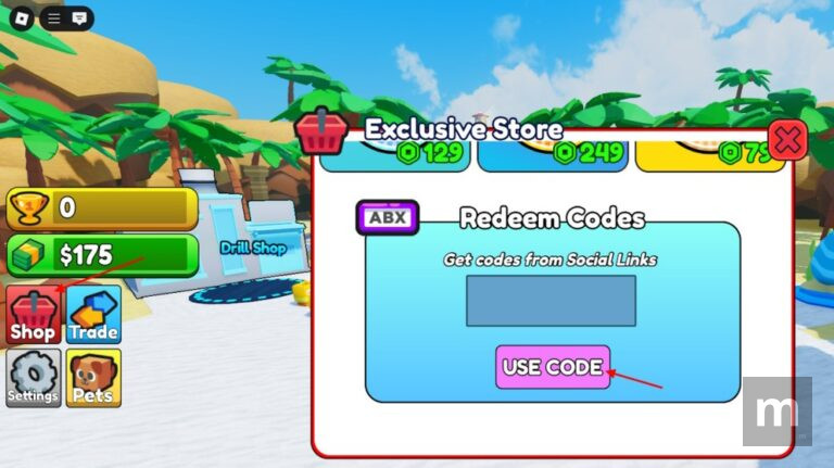 Drill Digging Simulator Codes: novos códigos atualizados de novembro de 2025