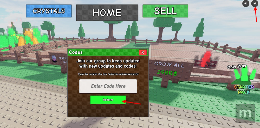 Grow Crystals Codes: novos códigos atualizados para ganhar recompensas em novembro de 2025