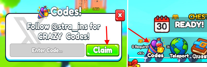 Gym Climb Codes: novos códigos atualizados de novembro de 2025