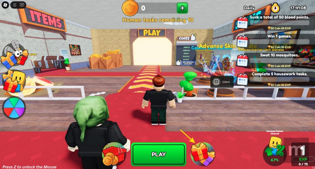 Mosquitoes VS Humans Codes: novos códigos atualizados de outubro de 2025