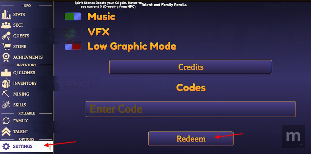 Reborn Cultivation Codes: novos códigos atualizados de novembro de 2025
