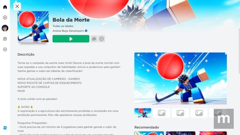 Bola da Morte Giros Grátis: códigos atualizados para novembro de 2025