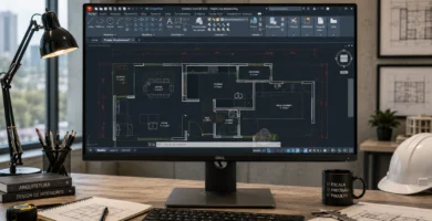 monitor para autocad