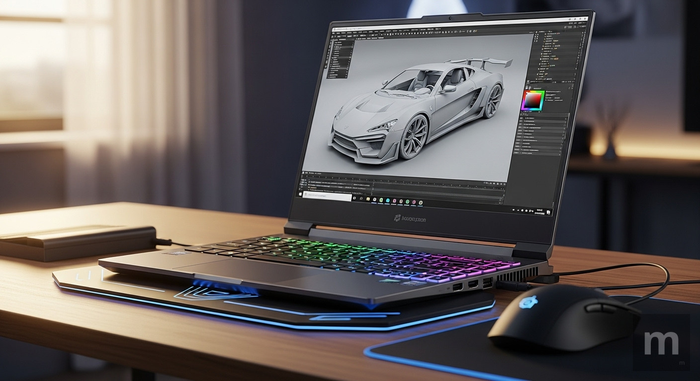 notebook renderização
