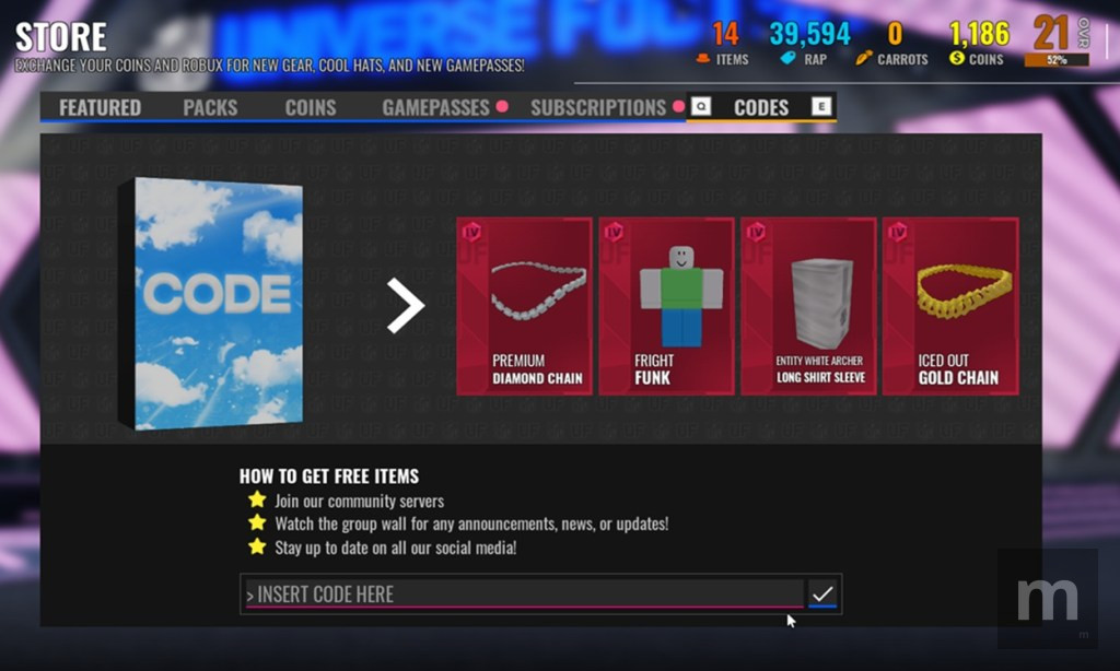 NFL Universe Football Codes: novos códigos atualizados de novembro de 2025
