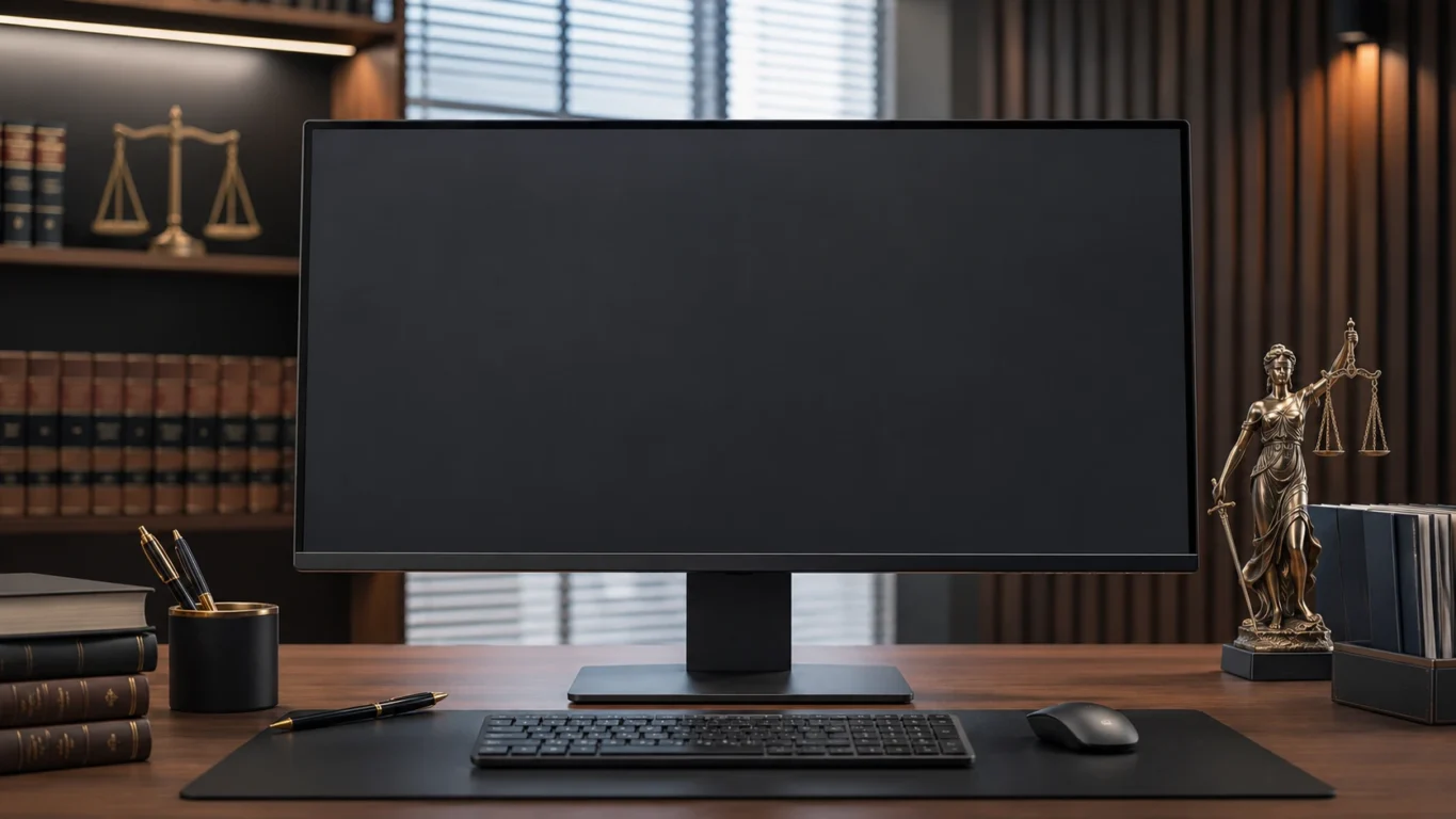 monitor vertical advogado