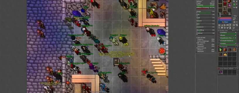 Tibia atinge marca de 30 mil jogadores e quebra recorde de anos