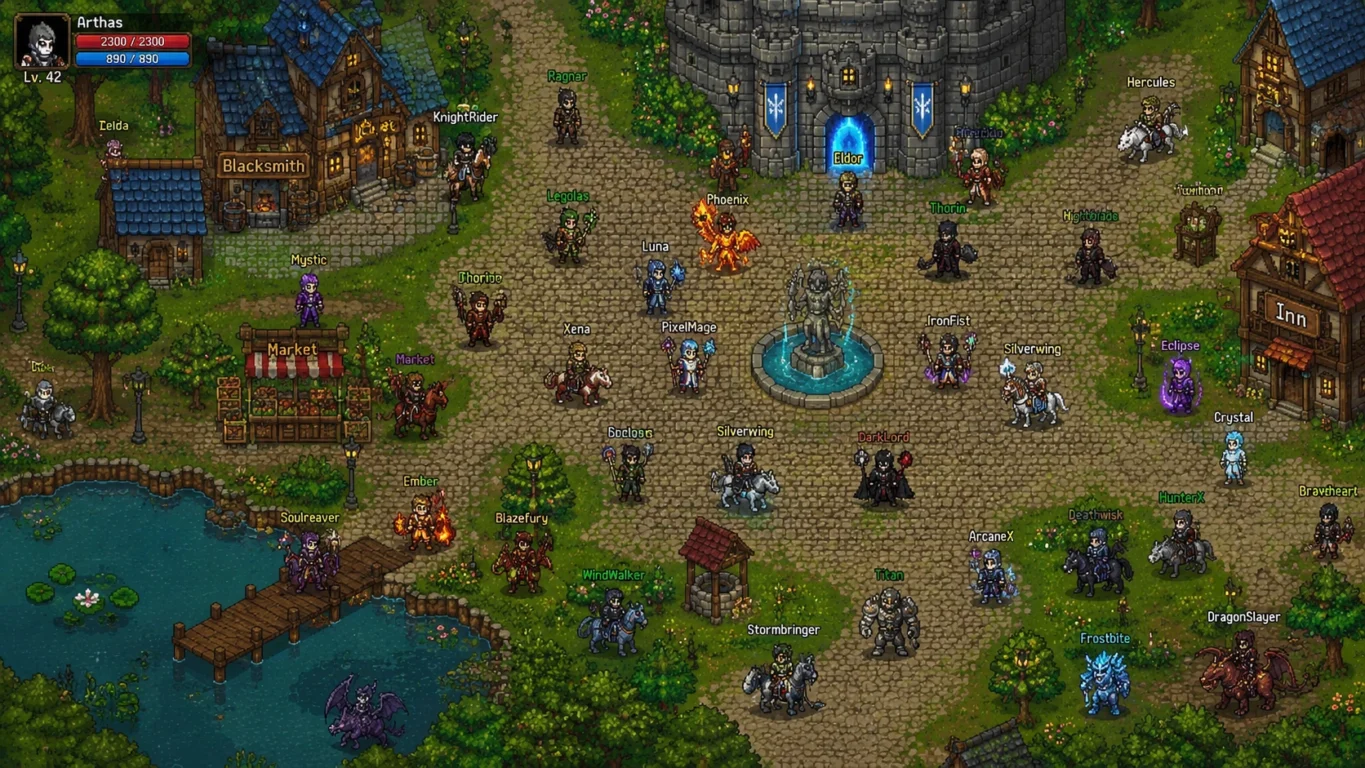 mmorpg 2d