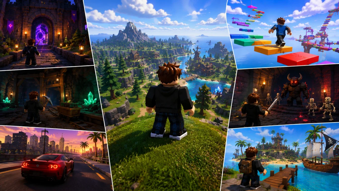 Jogos para 1 Jogador Roblox