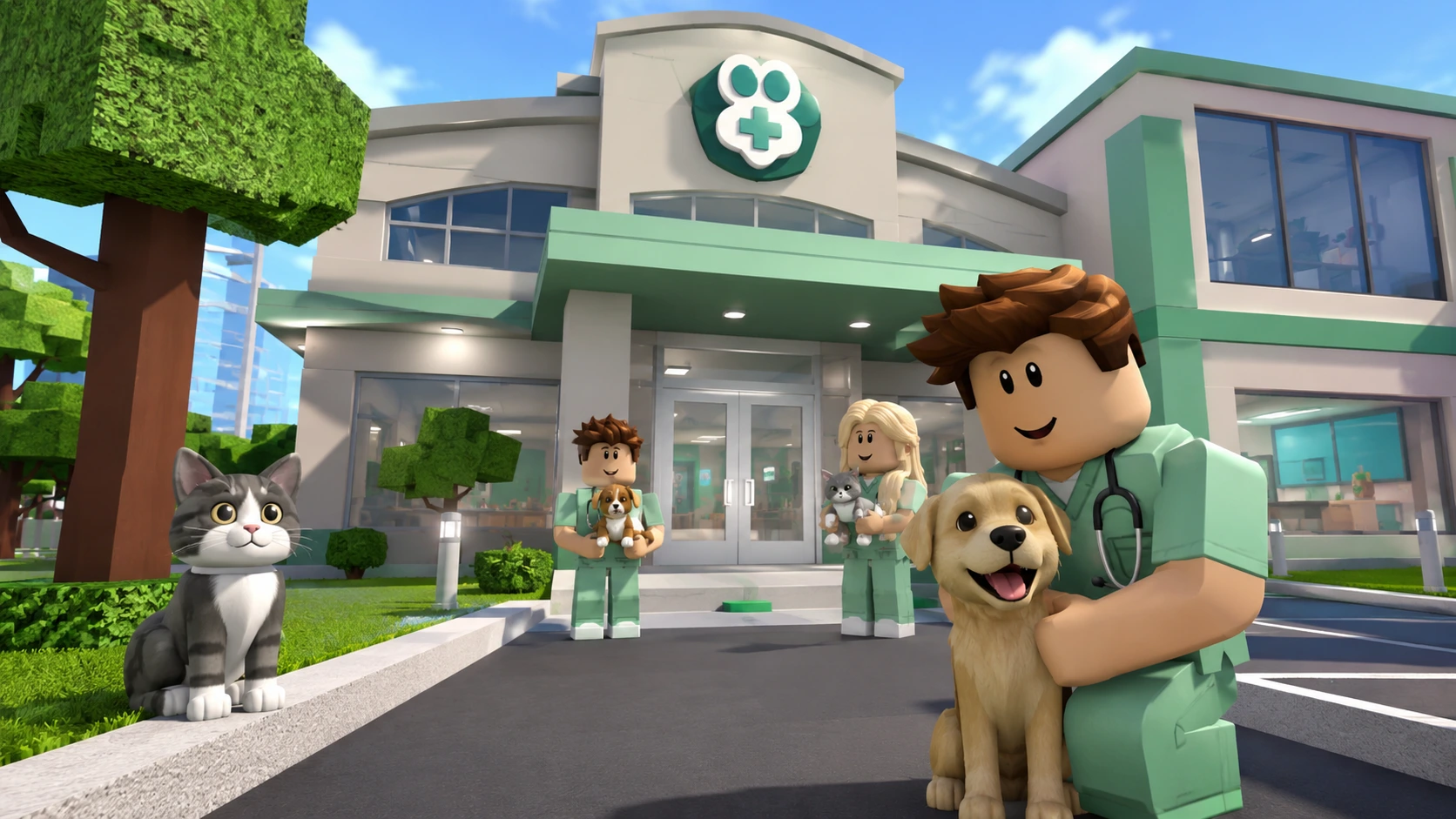 DuroComplos Hospital de Animais Roblox