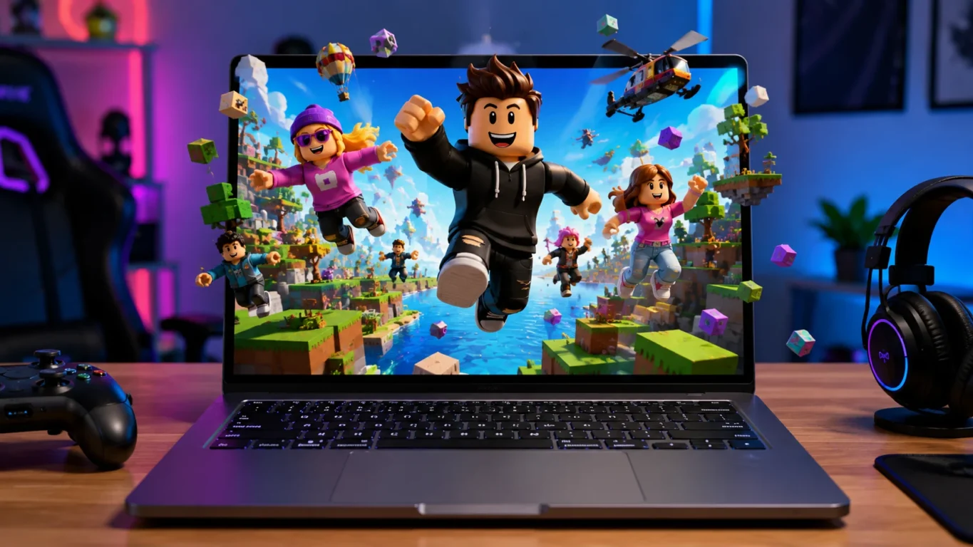 como instalar roblox no notebook